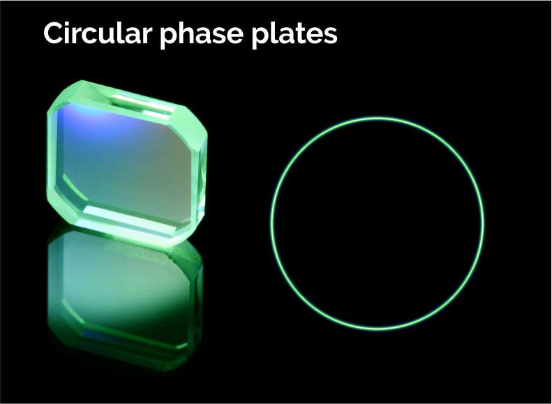 vortex lens / spiral phase plate